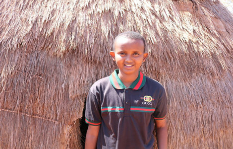 Musa, 11 años, condado de Mandera, al norte de Kenia.