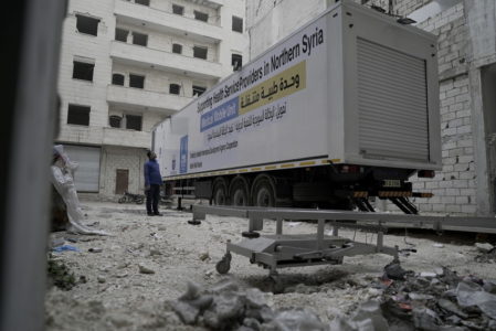 El hospital de traumas en Idlib