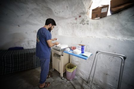 El hospital de traumas en Idlib