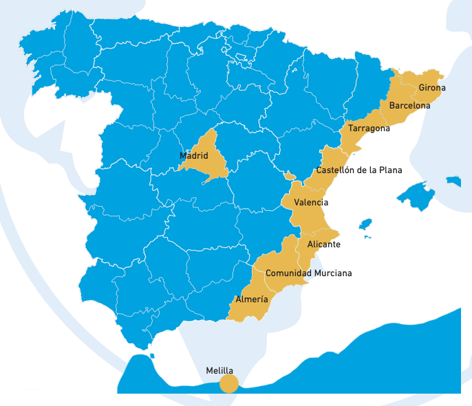 Mapa de España