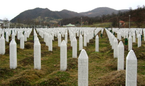 Cementerio - Genocidio de Srebenica, Bosnia