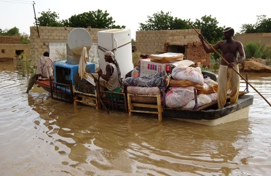 Inundación en Sudán