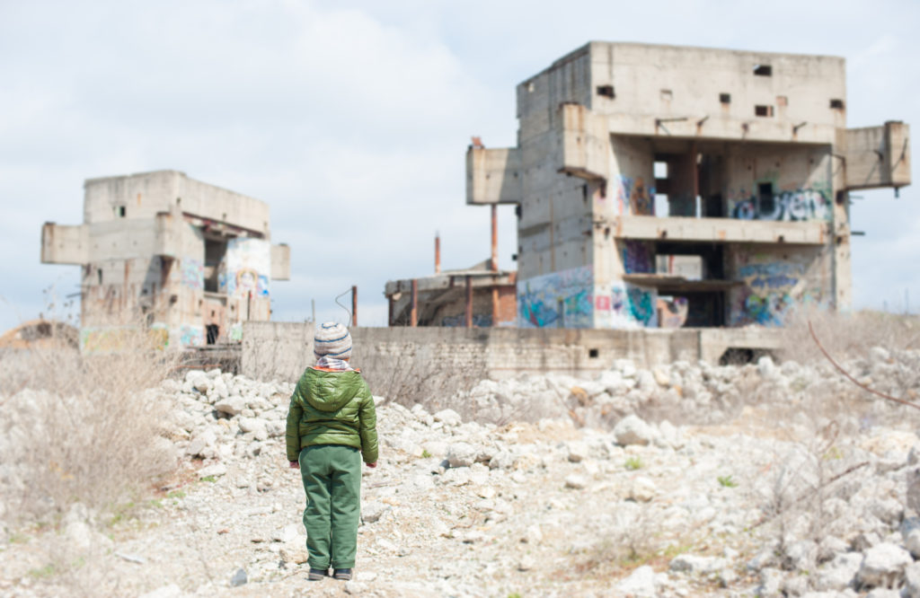 ampo dee refugiados en el Líbano