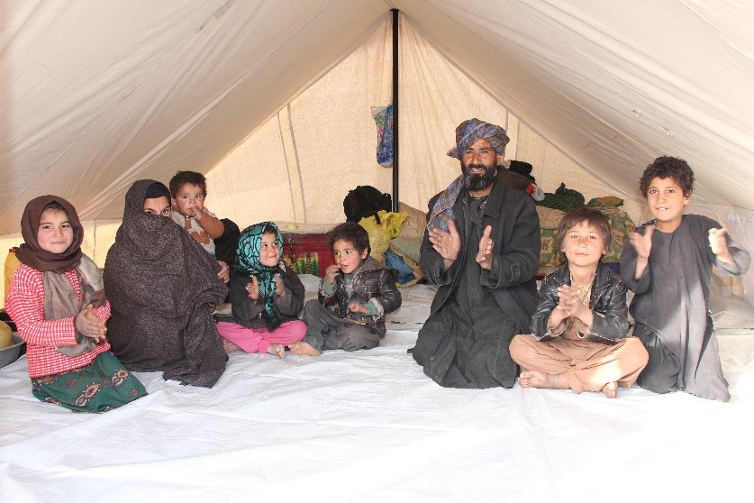 Sanaullah, 41 años, padre de seis hijos, provincia de Badghis en Afganistán