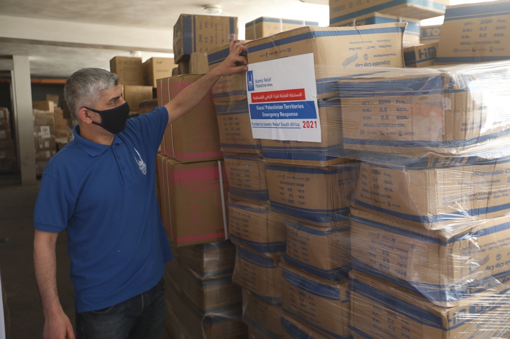 Islamic Relief distribuyendo ayuda vital en Gaza