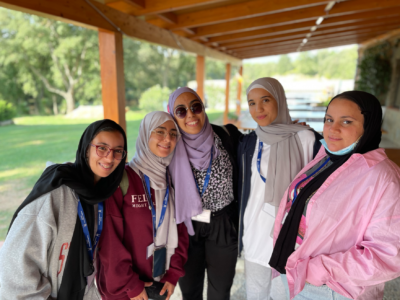 Voluntarios en el Blue Day de Islamic Relief España