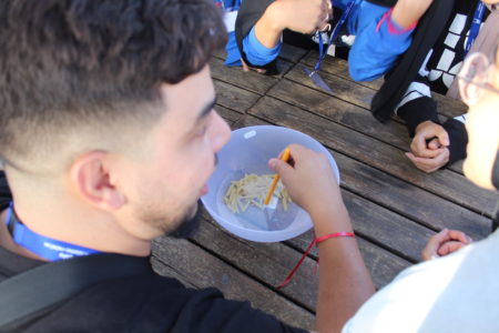 Voluntarios en el Blue Day de Islamic Relief España