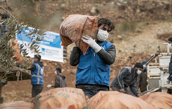 Trabajador humanitario de Islamic Relief