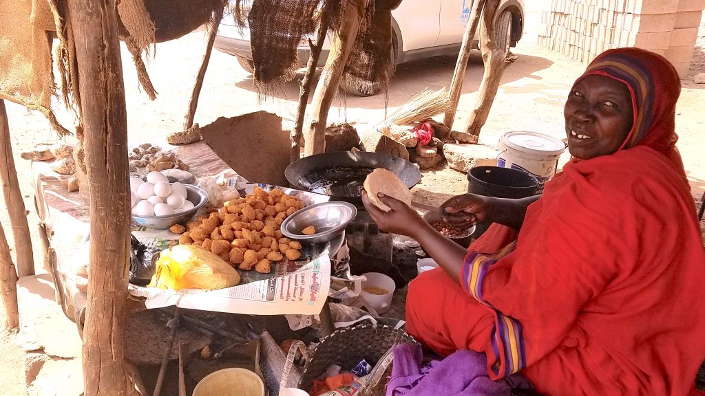 Mujer elaborando comida