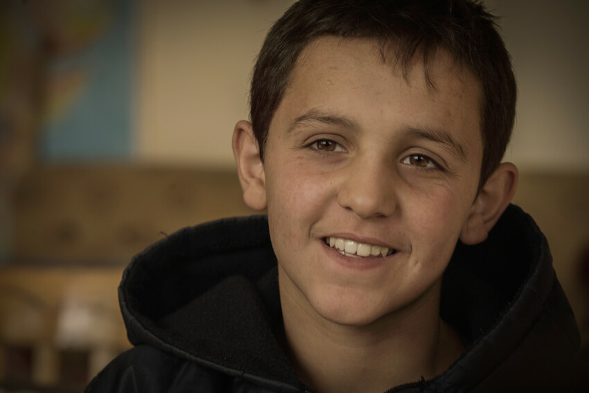 Muhamad de 13 años sueña con ser profesor.