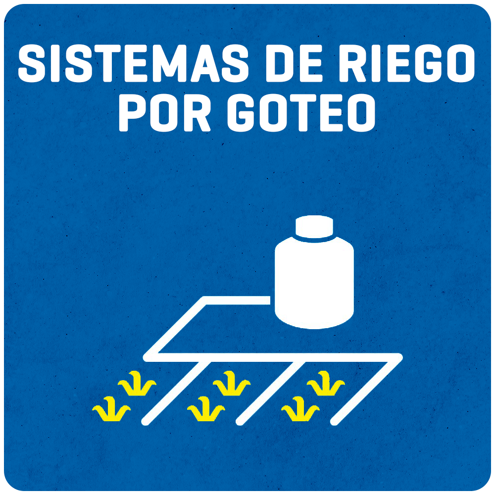 Sistema de riego por goteo