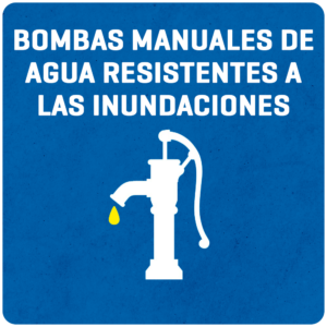 Bombas manuales de agua resistente a las inundaciones