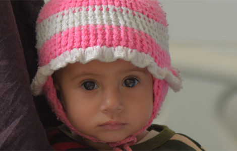 Niña en Yemen