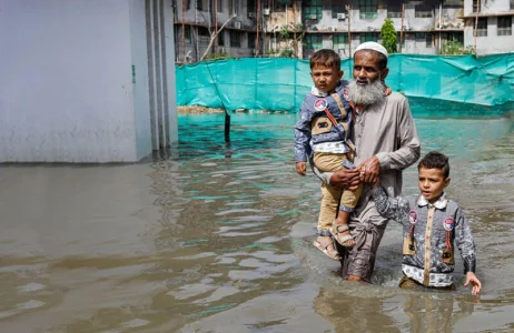 Emergencia por inundaciones en Pakistán