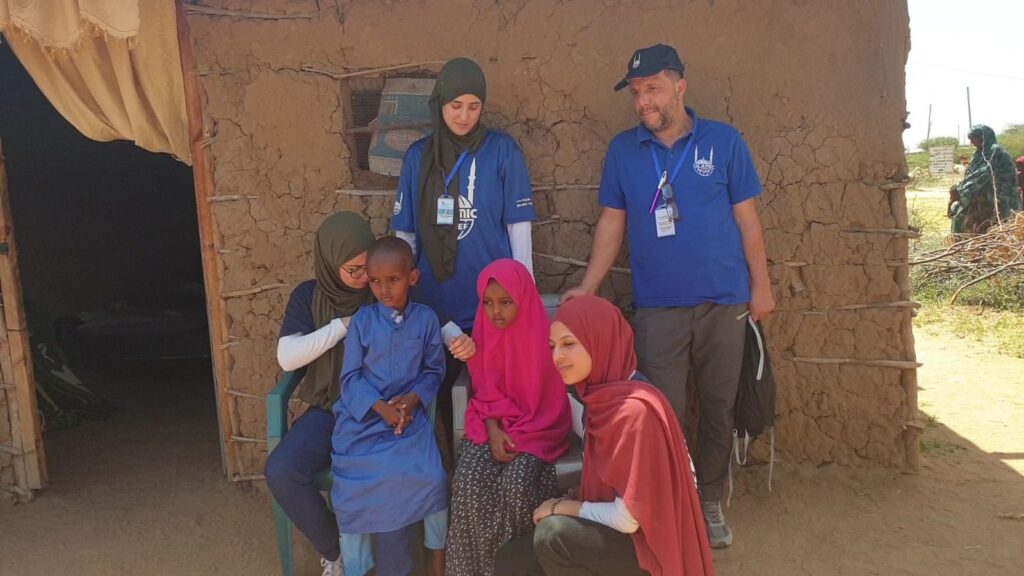 Staff de Islamic Relief en Kenia