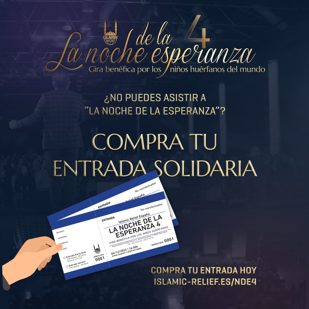 Entrada solidaria para "La Noche de la Esperanza""