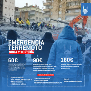 Emergencia por terremoto en Siria y Turquía