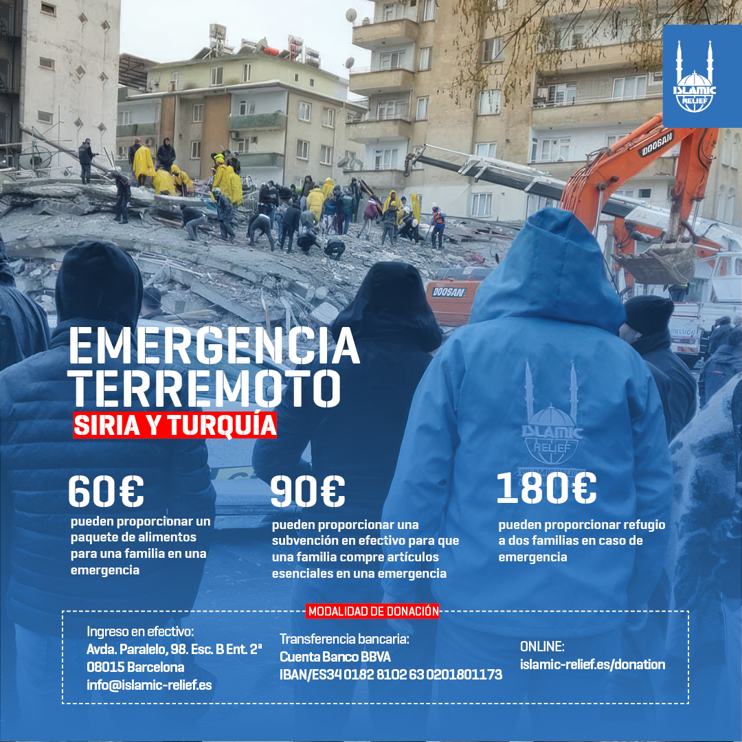 Emergencia por terremoto en Siria y Turquía