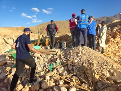 EMERGENCIA POR TERREMOTO EN MARRUECOS